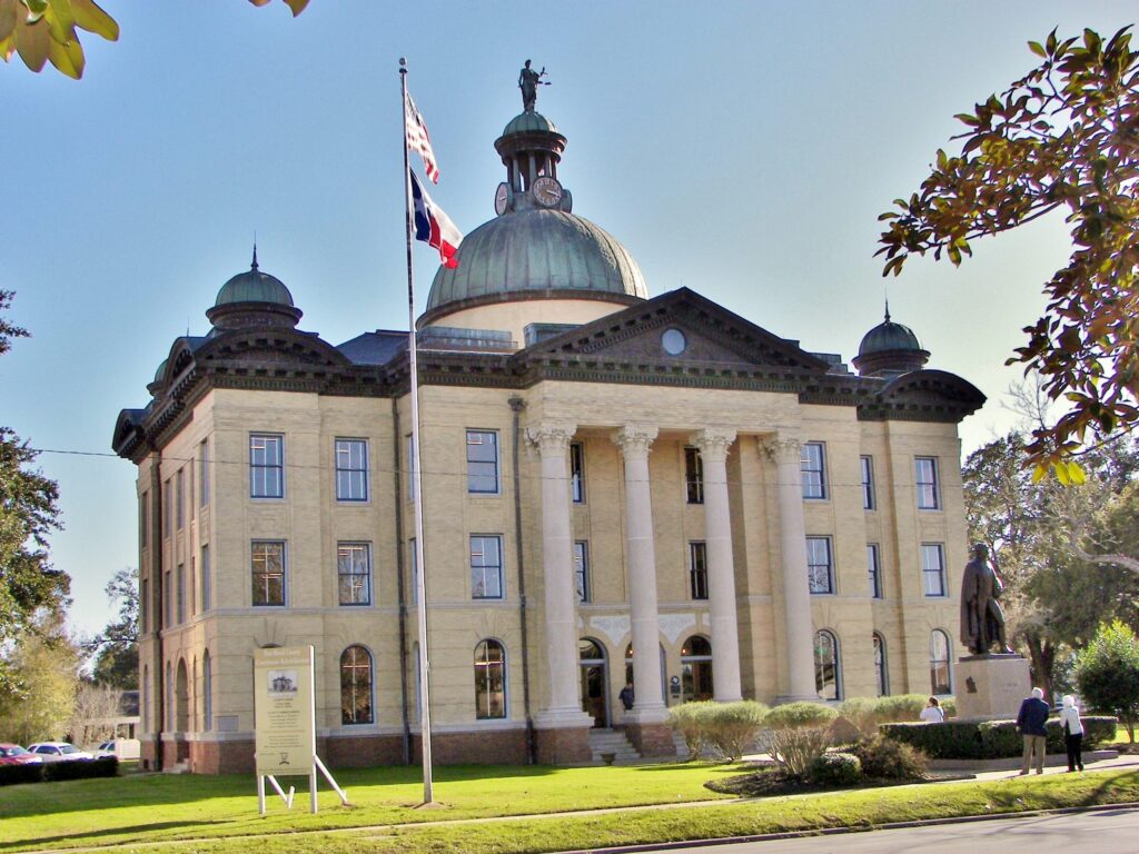 Fort Bend County courthouse in Richmond, Texas, where CoilLaw serves Fort Bend County divorce and family law clients