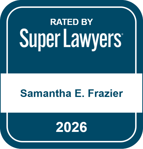 Samantha E. Frazier, Rated by Super Lawyers 2026